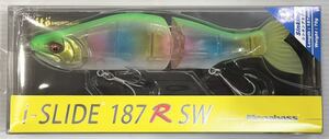 即決　新品　メガバス　i-SLIDE 187R　SW　S　クリアライムレインボー　アイスライド187R　シンキング