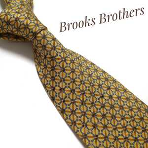 Brooks Brothers ブルックスブラザーズ ネクタイ 黄 イエロー 1197