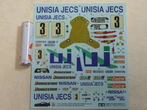 デカール■1/24ユニシアジェックススカイライン ニスモGT-R JGTC■送料185円■タミヤ純正デカール■難有り