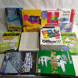 Windows95用　PCソフト　現状品　まとめ　ビジネスソフト等　B