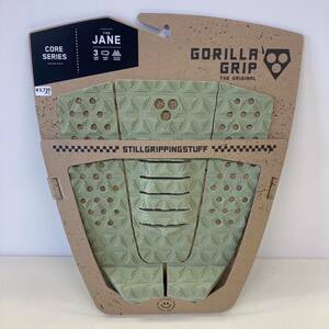 新品 正規 GORILLA GRIP THE JANE Bay Leaf LIGHT デッキパッド ゴリラ グリップ ジェーン ベイ リーフ グリーン トラクション サーフィン