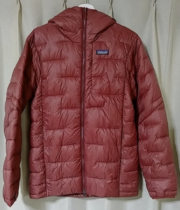 Patagonia パタゴニア マクロ・パフ・フーディ Macro Puff Hoody メンズ ナイロン 中綿 ジャケット Sサイズ オキシドレッド