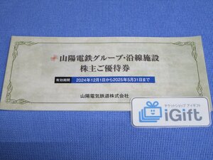 山陽電鉄グループ・沿線施設 株主優待券 (2025.5.31まで)★ #2016・青