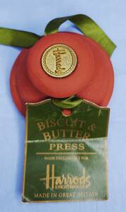 Harrods ハロッズ BISCUIT & BUTTER PRESS SCOTTIE ビスケット バター プレス スコッティー ドッグ 犬