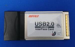 【動作品】BUFFALO　USB2.0インターフェースカード IFC-CB2U2 PCカード