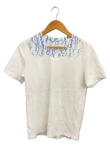 Maison Martin Margiela◆Tシャツ/S/コットン/WHT/総柄//