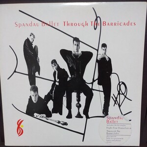 LP ヨーロッパ盤/SPANDAU BALLET THROUGH THE BARRICADES