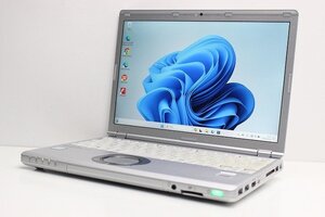 1円スタート ノートパソコン Windows11 WPS office搭載 Panasonic レッツノート CF-SZ6 第7世代 Core i5 SSD256GB メモリ8GB カメラ