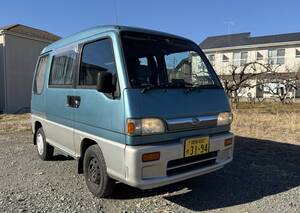 【ネオクラシックな軽バン！】H9　スバル　サンバー ディアス　５MT　人気のKV3型　２トーンカラー　SUBARU SAMBER KV3　軽バン　軽キャン