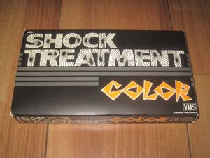 COLOR カラー SHOCK TREATMENT ビデオ ダイナマイト・トミー