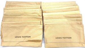 ★ BP ★ １円 Louis Vuitton ルイヴィトン 保存袋 財布用 旧型 合計18枚 黄色 イエロー セット まとめ ダストバッグ 布袋 【付属品】