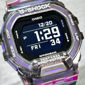 美品 CASIO カシオ G-SHOCK ジーショック G-SQUAD GBD-200SM-1A6 腕時計 クオーツ デジタル Bluetooth モバイルリンク 多機能 動作確認済み