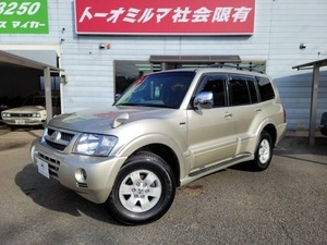 パジェロ 3.0 ロング エクシード 4WD サンルーフ Wエアコン サイドステップ