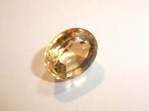 高品質!綺麗!シトリンcitrine 3.9ct 宝飾品外し石カット石カラーストーン　1　綺麗なリユースのジュエリー製品からの外し裸石 同梱可 624-6