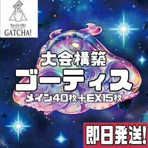 即日発送！大会用　ゴーティス　デッキ　遊戯王　ワールドプレミアムパック