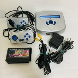 ジャンク出品 ファミコン互換ゲーム FC互換機 ふぁみ魂家郎VOL.5 ファミコンソフト ドラゴンクエスト付き/Y114-01