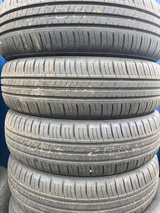 ほぼ新品 新車外し 納車前外しDUNLOP ENASAVE 165/60R15 4本 ハスラーソリオフレアーデリカミニ上げトラ上げバン 引っ張りタイヤなどに