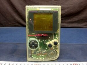 L4325 NINTENDO 任天堂 DMG-01 ゲームボーイ クリアカラー/スケルトン ゲーム機本体＊ジャンク品