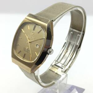 ○Q242-160 RADO/ラドー BALBOA V バルボア 3針 Date デイト メンズ クォーツ 腕時計 k161