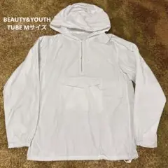 BEAUTY&YOUTH TUBEハーフジップパーカー