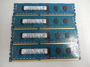 hynix メモリー 8GB(2GB×4枚) 　 2GB PC3L-10600R DDR3-1333 　品番☆2-72