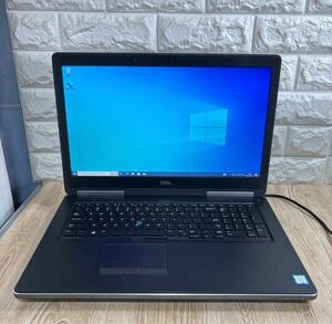 DELL Precision 7720 i7-7700HQメモリ64GB SSD 512GB Win10 Quadro M1200 36GB #3995