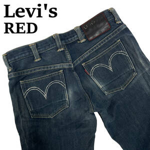 Levis RED リーバイス レッド W33相当 (約83cm) 廃版 裾ジップ スキニー ローライズ クロアチア製 デニム パンツ メンズ ジーンズ