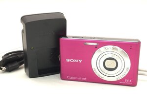 SONY Cyber-shot DSC-W550 コンパクト デジタルカメラ 簡易動作確認済み 中古【UW110473】●