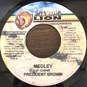 送料無料★MEDLEY／PREZIDENT BROWN／BUNNY GENERAL★Mad Mad Riddim 2006