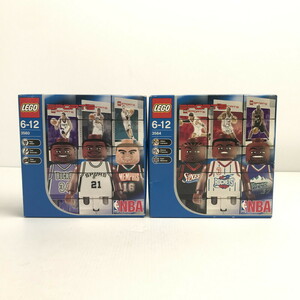 FUZ【中古美品】レゴ スポーツ LEGO NBA 2箱 未開封（経年劣化あり） セット アイバーソン レイアレンなど バスケ 〈64-240922-NM-18-FUZ〉