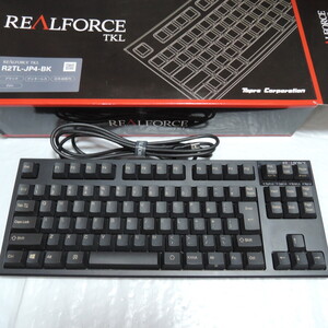 東プレ Realforce TKL R2TL-JP4-BK テンキーレス 日本語配列 静電容量無接点方式 REALFORCE R2