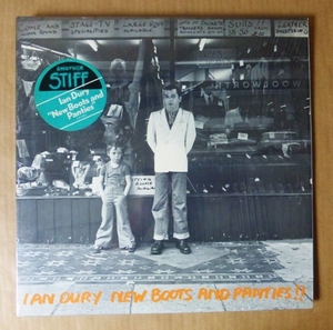 IAN DURY「NEW BOOTS AND PANTIES !! 」米ORIG [初回ARISTA配給STF規格STIFF] ステッカー有シュリンク美品