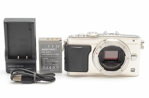 t196 ◆美品◆OLYMPUS PEN Lite E-PL5 ミラーレス一眼 デジタルカメラ マイクロフォーサーズ 1円スタート