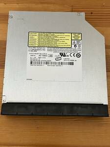 【中古動作品】ノートパソコン用 SONY Optiarc (ソニーオプティアーク)　スリム型 DVD-Multiドライブ SATA AD-7590S　