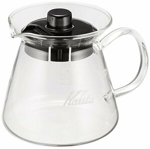 カリタ Kalita コーヒーサーバー ウェーブシリーズ 300ml 1~2人用 G #31253