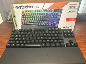 steelseries APEX7 TKL RED LINEAR 日本語配列