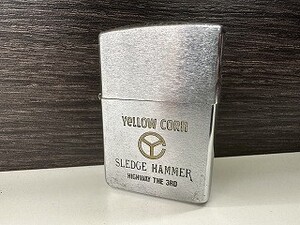 G515-X1-845◎ Zippo ジッポー イエローコーン スレッジハンマー オイルライター 喫煙グッズ 現状品①◎