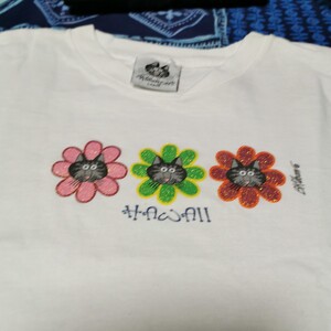 クリバンキャット　レディース　Tシャツ　ハワイ