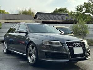 アウディ　RS6　アバント V10 ツインターボ　AUDI MTMマフラー　KW車高調