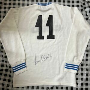 ルイージ・カファレッリ 1984-85 セリエA ナポリ 実使用直筆サイン入り　アウェイ　ユニフォーム　 Luigi Caffarelli Napoli Legend SerieA