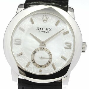 ロレックス ROLEX 5240/6 チェリーニ チェリニウム PT950 手巻き メンズ _801683