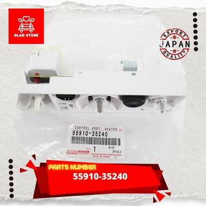 Toyota genuine　トヨタ　純正 タコマ A/C ヒーター HVAC 温度コントロールパネル 55910-35240 OEM