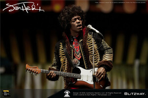 BLITZWAY 1/6 ジミ ヘンドリックス 未開封新品 BW-UMS 11201 Jimi Hendrix ブリッツウェイ 検）ホットトイズ