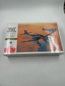 b-d353★未組立 ハセガワ 1/32 ユンカース Ju87G スツーカ カノーネンフォーゲル ドイツ空軍 初回特典付 プラモデル/戦闘機