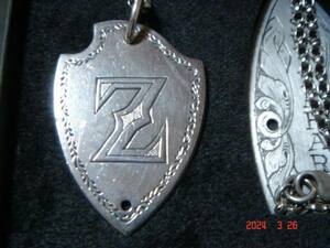 ★ZEMAITIS 2003年 オフィシャル限定 シルバーネックレス 純銀製 Pure Silver&直筆サイン色紙&非売品：トラスロットカバー
