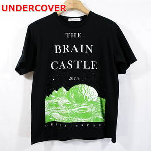 【良品】アンダーカバー　The Brain Castle Ｔシャツ　UNDERCOVER　サイズ２（Ｍ）　黒