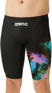 1612844-ARENA/メンズ 競泳水着 レーシングスパッツ ハーフレッグ WA承認モデル/O