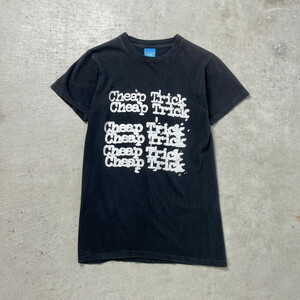 80年代 USA製 Cheap Trick チープ・トリック バンドTシャツ バンT ツアー レディースS【SS2407-10】