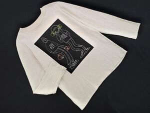 ネコポスOK ZARA ザラ Tシャツ size134cm/ベージュ ■■ ☆ eic3 子供服