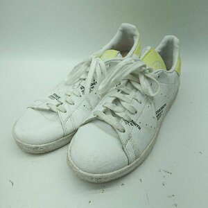 ◇ adidas アディダス Stan Smith シンプル コルクインソール ローカットスニーカー サイズ25.5 ホワイト メンズ E